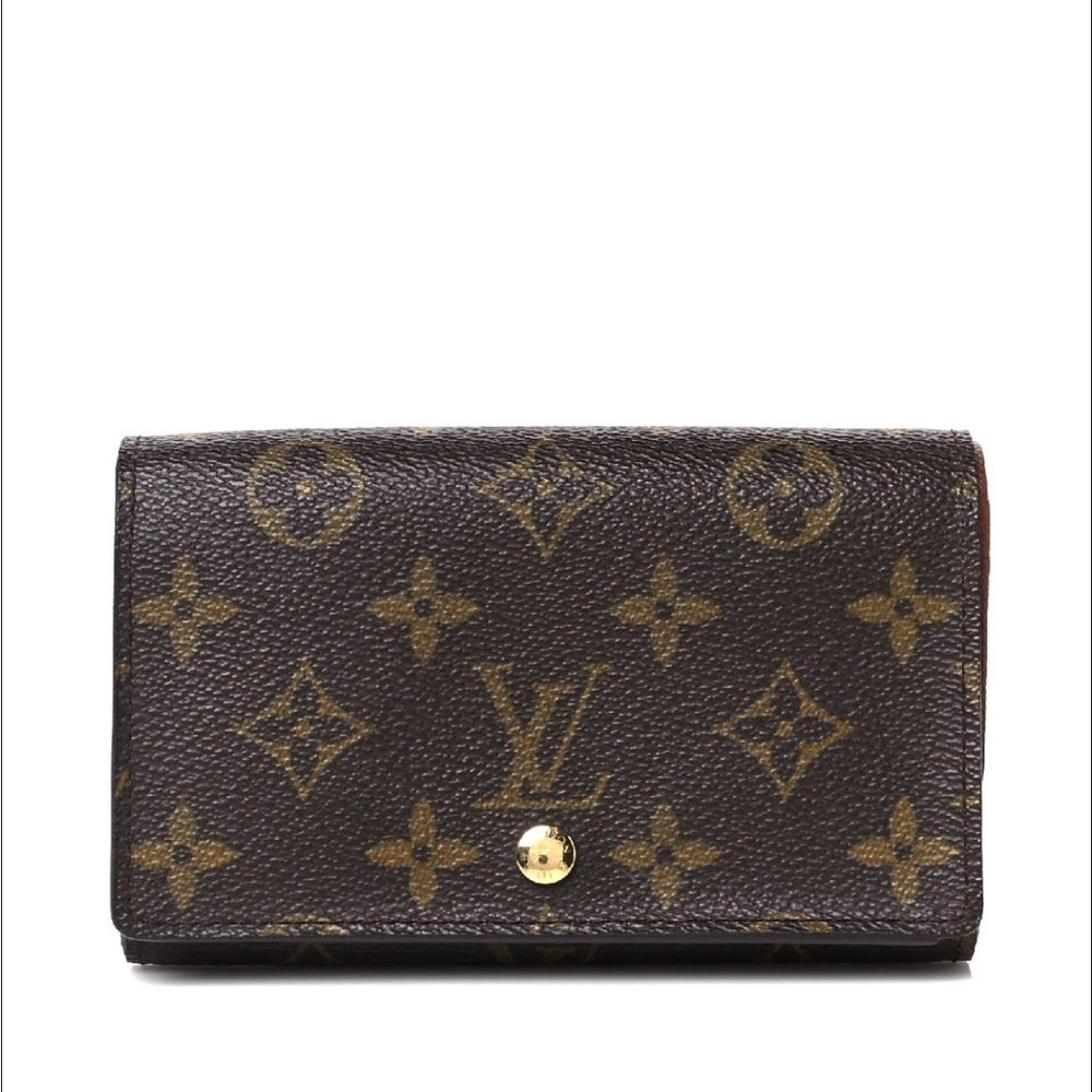 Louis Vuitton Dark Brown Monogram Wallet
